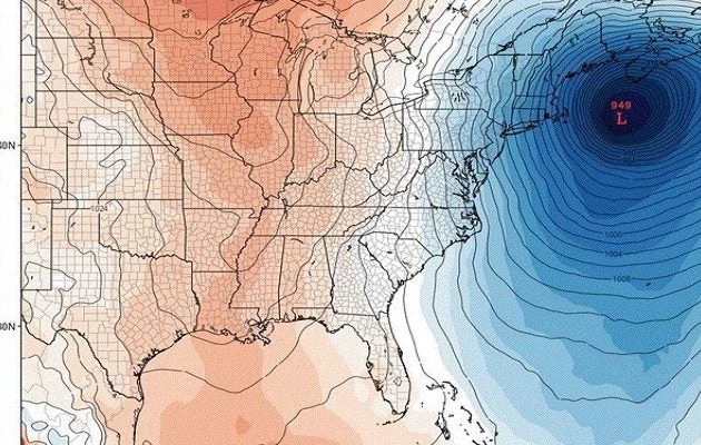 Kυκλώνας – βόμβα θα σαρώσει τις ΗΠΑ την Πέμπτη!